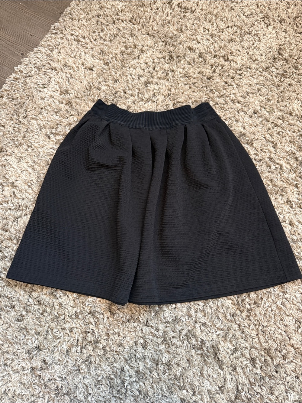 Black Women's A-Line Skirt - Classic Everyday Style